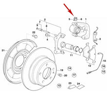Load image into Gallery viewer, Brake Caliper Bleeder Screw with OE Cap 1977-99 BMW 3 5 6 7 8 M 34 11 1 153 197
