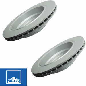 1997-03 BMW 5-Series 525i 528i 530i 540i Pair Rear Coated Ate Brake Disc Rotors