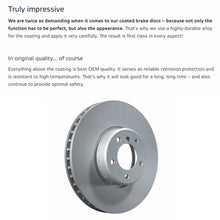 Load image into Gallery viewer, 1997-03 BMW 5-Series 525i 528i 530i 540i Pair Rear Coated Ate Brake Disc Rotors
