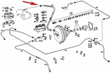 Load image into Gallery viewer, Genuine Vacuum Brake Booster to Intake Manifold Plastic Line 1976 Mercedes 230
