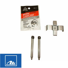Load image into Gallery viewer, 90-98 Mercedes 230 280 300 320 500 Rear Brake Caliper Slide Pin Spring Lube Kit
