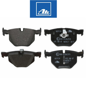 2004-08 BMW 525i 528i 530i 535i Rear Brake Pad Set Genuine OEM Ate 6 763 043