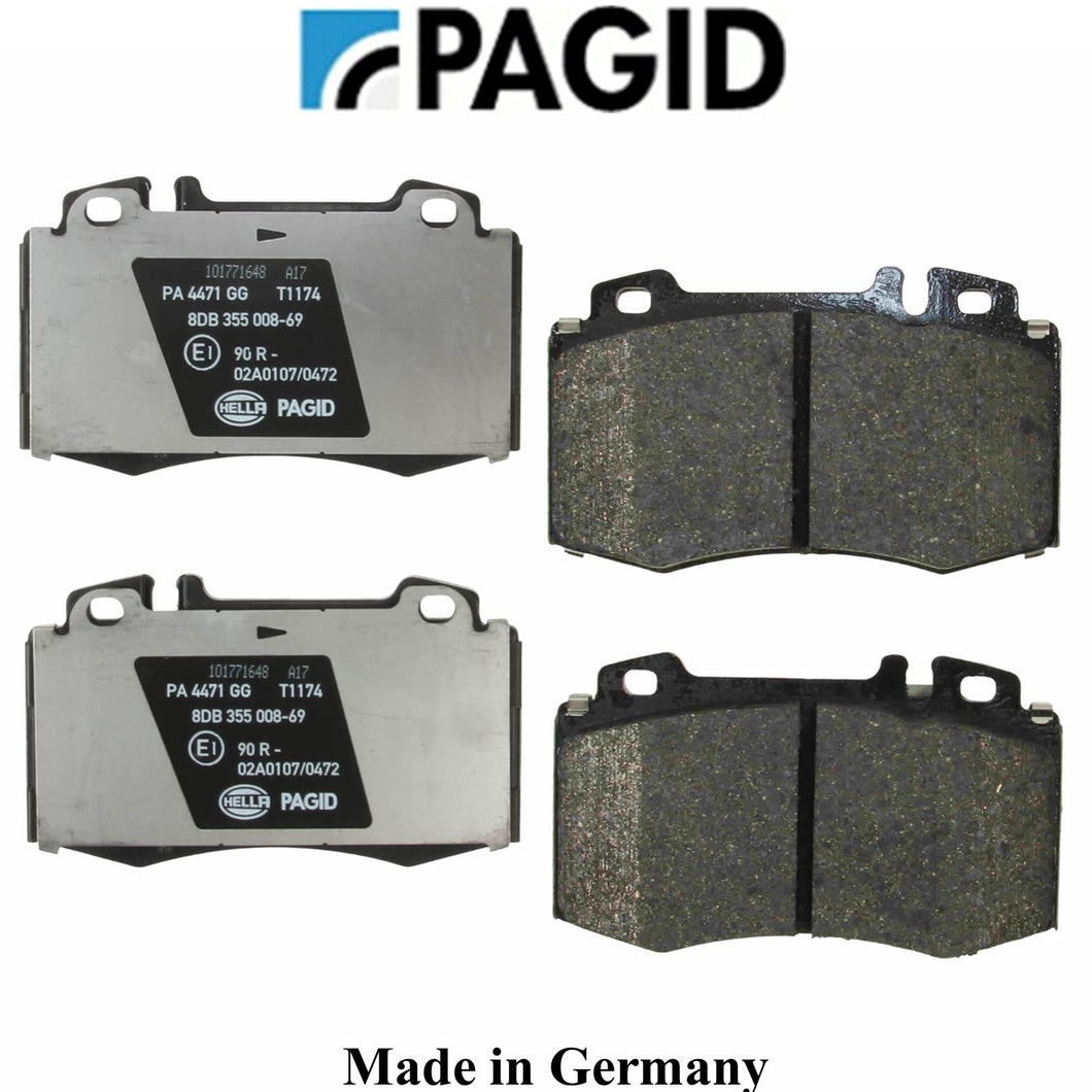 03-06 Mercedes S-Class 2004-06 SL500 Front Brake Pad Set Pagid OEM 003 420 89 20