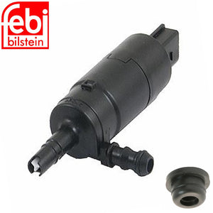90-17 Volkswagen VW  Audi Headlight Washer Fluid Pump 3B7 955 681 Febi Bilstein