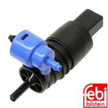 Load image into Gallery viewer, 1998-99 Audi A4 1998-06 VW Golf Passat Windshield Washer Pump with Grommet Febi
