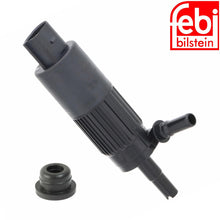 Load image into Gallery viewer, 2015-18 Porsche Macan Headlight Washer Pump &amp; Grommet Febi Bilstein 6R0 955 681
