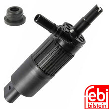Load image into Gallery viewer, 2015-18 Porsche Macan Headlight Washer Pump &amp; Grommet Febi Bilstein 6R0 955 681
