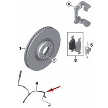 Load image into Gallery viewer, Front Brake Sensor 2006-08 BMW Z4 3.0Si M Coupe Roadster 34 35 7 836 795 BOWA
