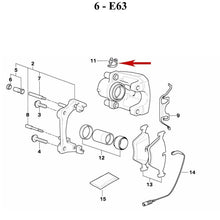 Load image into Gallery viewer, 1996-03 BMW Left or Right Rear Brake Caliper Bleeder Screw Dust Cap OEM ATE
