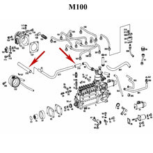 Load image into Gallery viewer, 1960-99 Mercedes 18mm X 25mm Bulk Heater Radiator Water Hose 900271 018036
