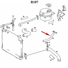 Load image into Gallery viewer, 1960-99 Mercedes 18mm X 25mm Bulk Heater Radiator Water Hose 900271 018036
