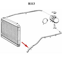 Load image into Gallery viewer, 1960-99 Mercedes 18mm X 25mm Bulk Heater Radiator Water Hose 900271 018036
