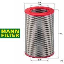 Load image into Gallery viewer, Air Filter Element OEM MANN Germany 1975-76 Mercedes 300D Original Style Proper
