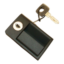 Load image into Gallery viewer, 1981-91 Mercedes 300 380 500 560 SE SEC SEL Glove Box Handle Lock &amp; Key OE MB
