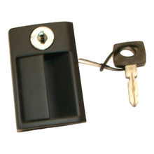 Load image into Gallery viewer, 1981-91 Mercedes 300 380 500 560 SE SEC SEL Glove Box Handle Lock &amp; Key OE MB
