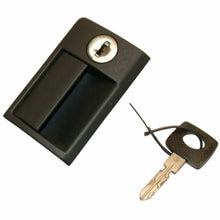 Load image into Gallery viewer, 1981-91 Mercedes 300 380 500 560 SE SEC SEL Glove Box Handle Lock &amp; Key OE MB
