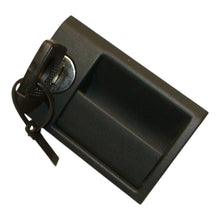 Load image into Gallery viewer, 1981-91 Mercedes 300 380 500 560 SE SEC SEL Glove Box Handle Lock &amp; Key OE MB

