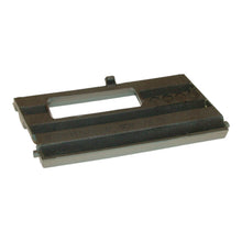 Load image into Gallery viewer, 1982-85 Mercedes 380SEC 500SEC Front Bmper Right Tow Hook Flap Cover Silver 7007
