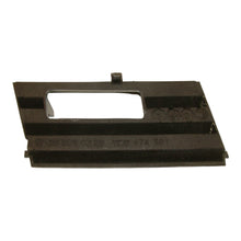 Load image into Gallery viewer, 1982-85 Mercedes 380SEC 500SEC Front Bmper Right Tow Hook Flap Cover Silver 7007
