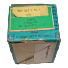 Load image into Gallery viewer, 1st US 47.75mm Rod Bearing Set 1966-83 BMW 1600 1800 2000 2002 320i German K/S
