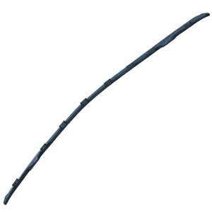 Front Bumper Upper Black Rubber Filler Panel 1974-86 Mercedes 380 450 560 SL SLC