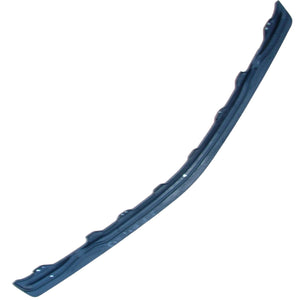 Front Bumper Upper Black Rubber Filler Panel 1974-86 Mercedes 380 450 560 SL SLC