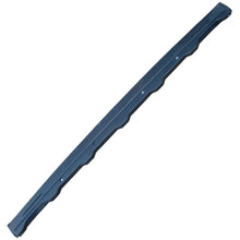 Load image into Gallery viewer, Rear Bumper Center Black Rubber Filler Panel 1974-86 Mercedes 380 450 560 SL SLC
