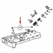 Load image into Gallery viewer, Cylinder Head Valve Stem Seal Kit 1977-81 Mercedes 280E 280E 280SE 110 050 03 67
