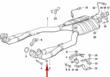 Load image into Gallery viewer, M8 X 1.25 Exhaust Lock Nut with Insert Manifold Catalyst 1991-15 BMW 7 523 805
