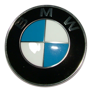 1967-16 BMW Hood Trunk Roundel Badge Original Style 51 14 1 872 324 Genuine BMW