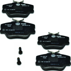 Front Brake Pads Set 1986-95 Mercedes W124 W201 190 260 300 Mercedes OEM Pagid