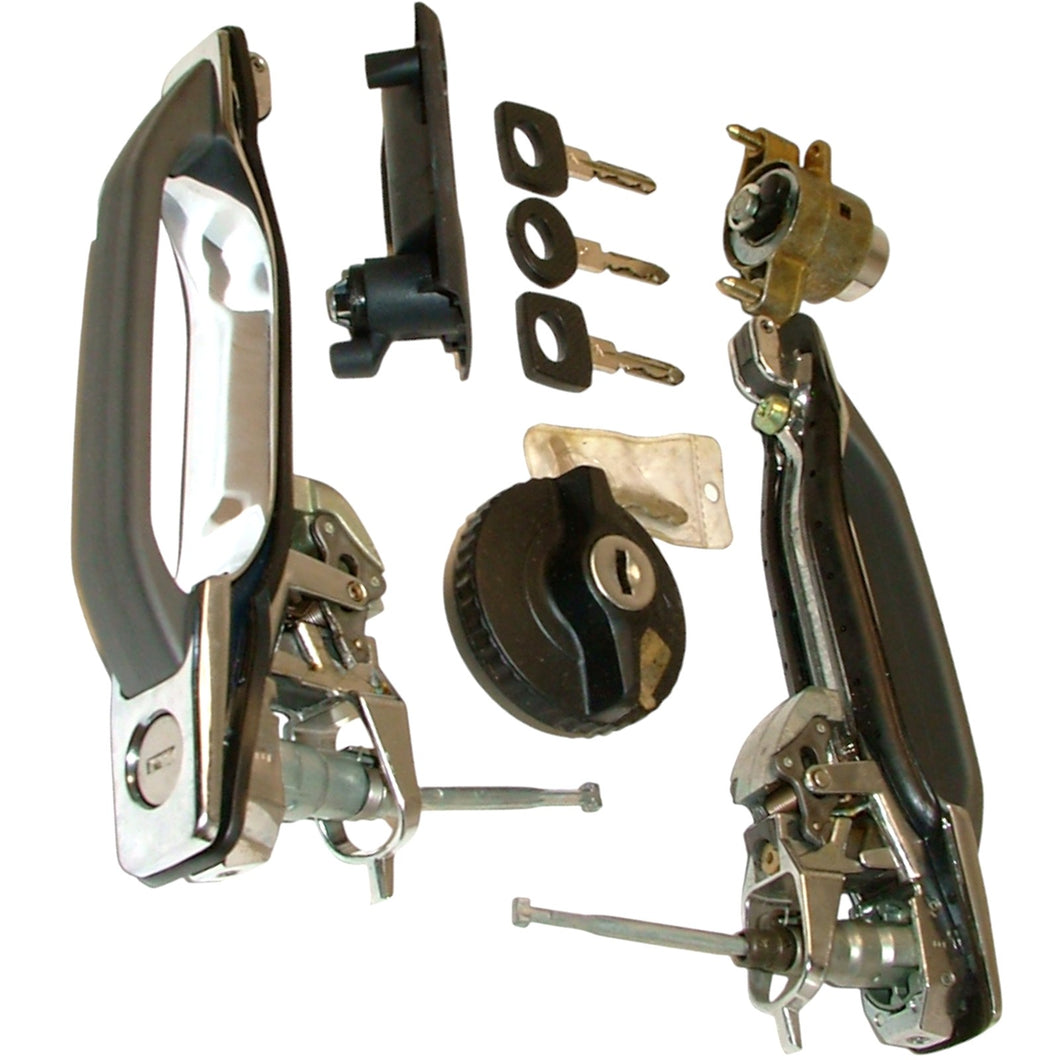 1981-82 Mercedes 300SD 380SEL Door Trunk Glove Box Gas Cap Lock Set Keys OE MB