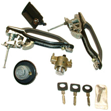 Load image into Gallery viewer, 1981-82 Mercedes 300SD 380SEL Door Trunk Glove Box Gas Cap Lock Set Keys OE MB
