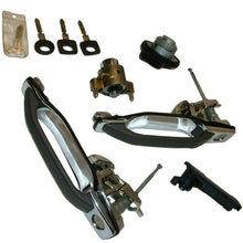 Load image into Gallery viewer, 1981-82 Mercedes 300SD 380SEL Door Trunk Glove Box Gas Cap Lock Set Keys OE MB
