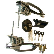 Load image into Gallery viewer, 1981-82 Mercedes 300SD 380SEL Door Trunk Glove Box Gas Cap Lock Set Keys OE MB
