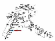Load image into Gallery viewer, 2003-16 Mercedes CLS E SL Left Right Front Lower Thrust Arm to Frame Bushing OEM
