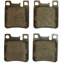 Load image into Gallery viewer, 1992-04 Mercedes C CL CLK E S SL SLK Rear Brake Pad OEM Compound with Shims
