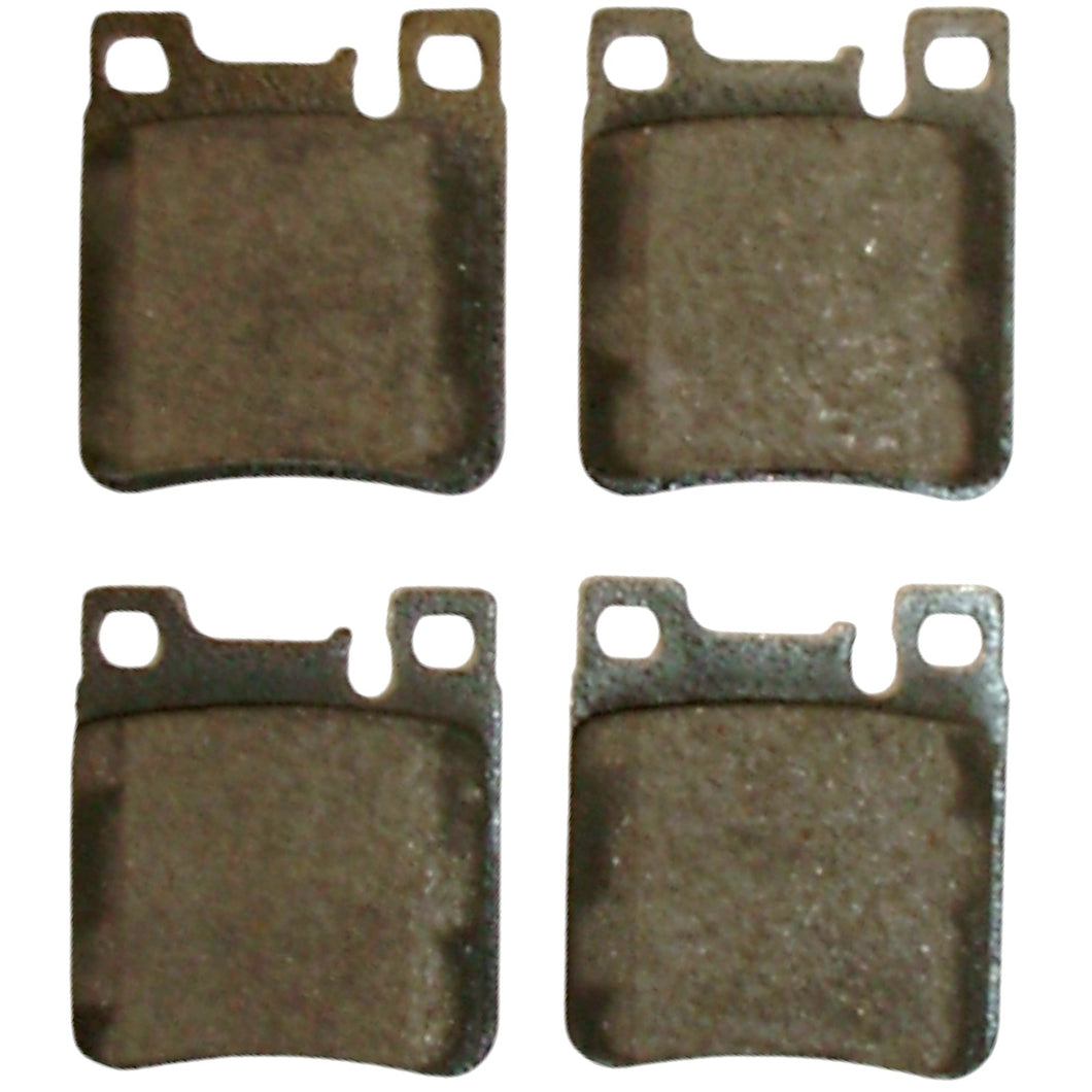 1992-04 Mercedes C CL CLK E S SL SLK Rear Brake Pad OEM Compound with Shims