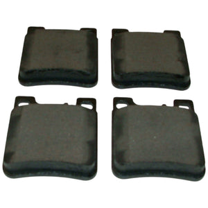 1992-04 Mercedes C CL CLK E S SL SLK Rear Brake Pad OEM Compound with Shims