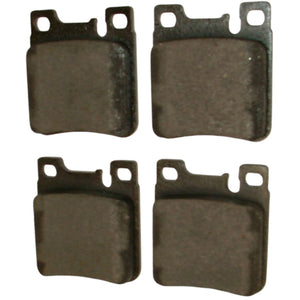 1992-04 Mercedes C CL CLK E S SL SLK Rear Brake Pad OEM Compound with Shims