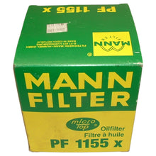 Load image into Gallery viewer, 1961-67 Mercedes 190Dc 200D Diesel OEM MANN Engine Oil Filter Kit 000 180 01 09
