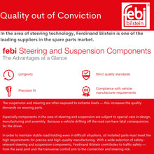 Load image into Gallery viewer, 1992-99 Mercedes 300 320 400 420 500 600 L R Rear Axle Camber Strut Febi Germany
