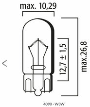 Load image into Gallery viewer, 10 X 3W Glass Base Bulb 1966-07 Audi BMW Mini Porsche Saab Volvo VW OEM Germany
