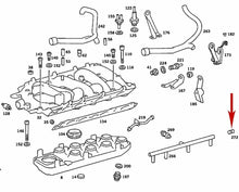 Load image into Gallery viewer, 1981-91 Mercedes 380 420 500 560 Manifold Air Distribution Hose End Plugs X 2
