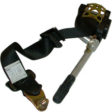 Load image into Gallery viewer, Left Front Seat Belt with Retractor 1986-91 Mercedes W126 Sedan 300 350 420 560
