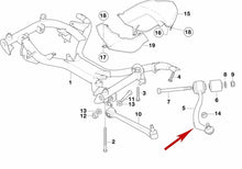 Load image into Gallery viewer, 1995-01 BMW 740i 740iL 750iL Front Left Rearward Control Arm Traction Strut HD
