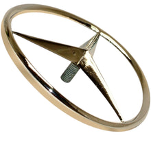 Load image into Gallery viewer, 1954-62 Mercedes 180 190 219 220 Ponton Sedan Re-chrome Trunk Star Emblem Badge
