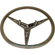 Load image into Gallery viewer, 1986-89 Mercedes R107 560SL Trunk Emblem with Grommets New OE NLA 107 758 04 58
