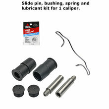 Load image into Gallery viewer, 1996-09 Mercedes Front Brake Caliper Pad Clip Guide Bushing Pin Installation Kit
