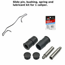 Load image into Gallery viewer, 1996-09 Mercedes Front Brake Caliper Pad Clip Guide Bushing Pin Installation Kit
